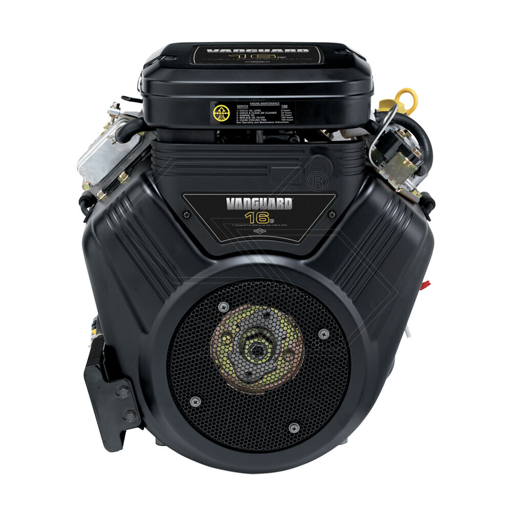 Briggs & Stratton 16 Vanguard Ohv V Twin Engine 3450 Rpm Stub Shaft 120mm Installed Air Cleaner W/o-remote Intake (toro Spec) - 479 Cc - Horizontal Shaft