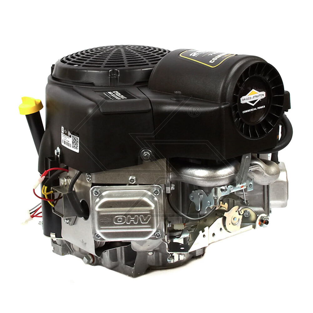 Briggs & Stratton 25 Ghp Commercial Series Engine - V-twin Ohv - 3300 Rpm - Cyclonic A/c - 724 Cc - Vertical Shaft