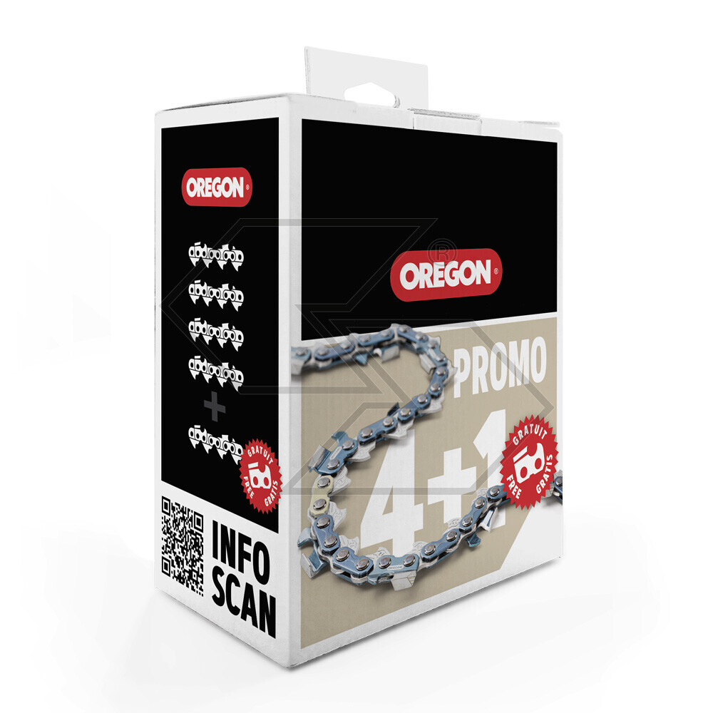 Set 5 pezzi Catena Oregon Micro-Lite 95TXL passo .325