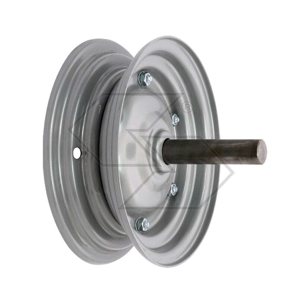 Disk Rotates With One Side Axle