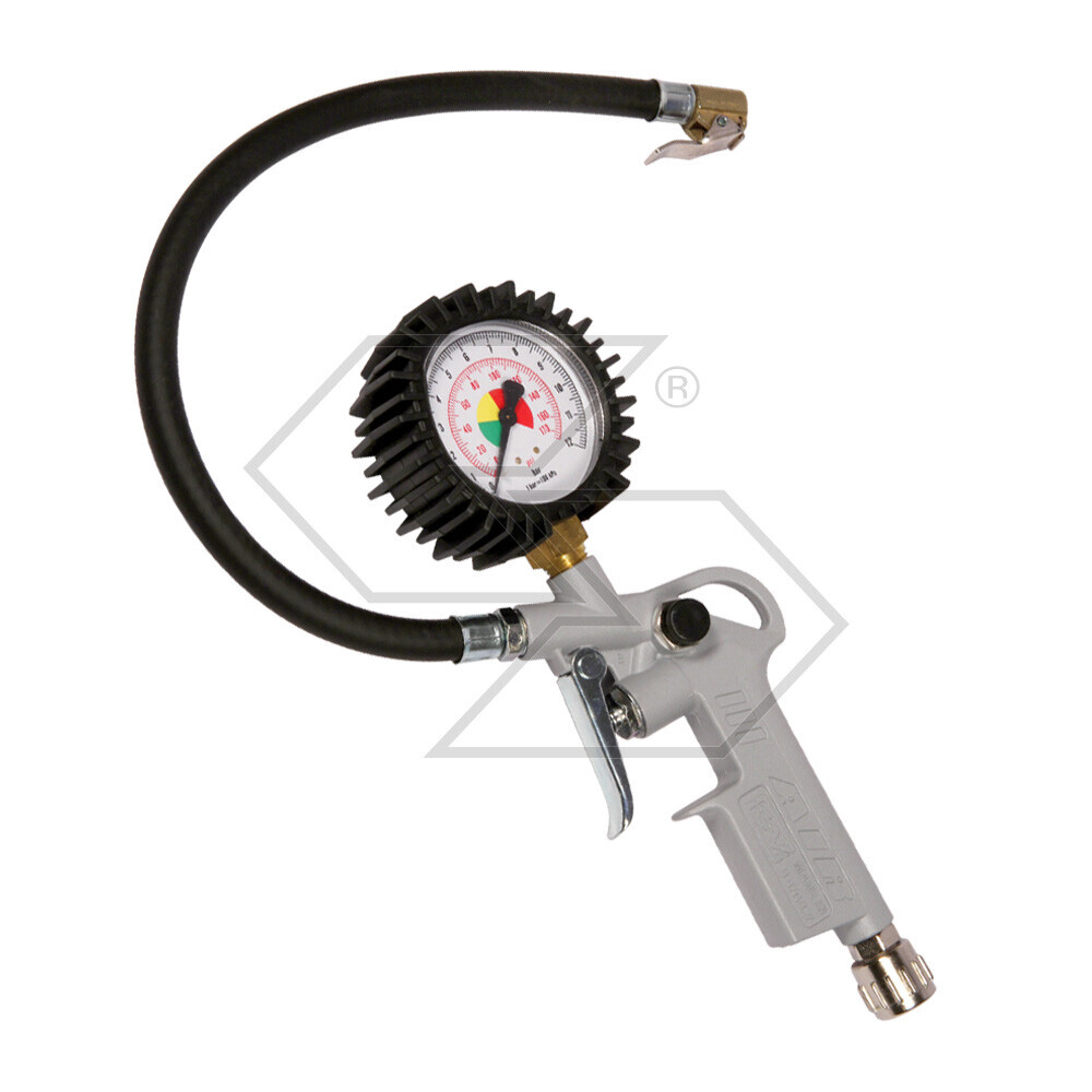 Inflation Gun With Pressure Gauge