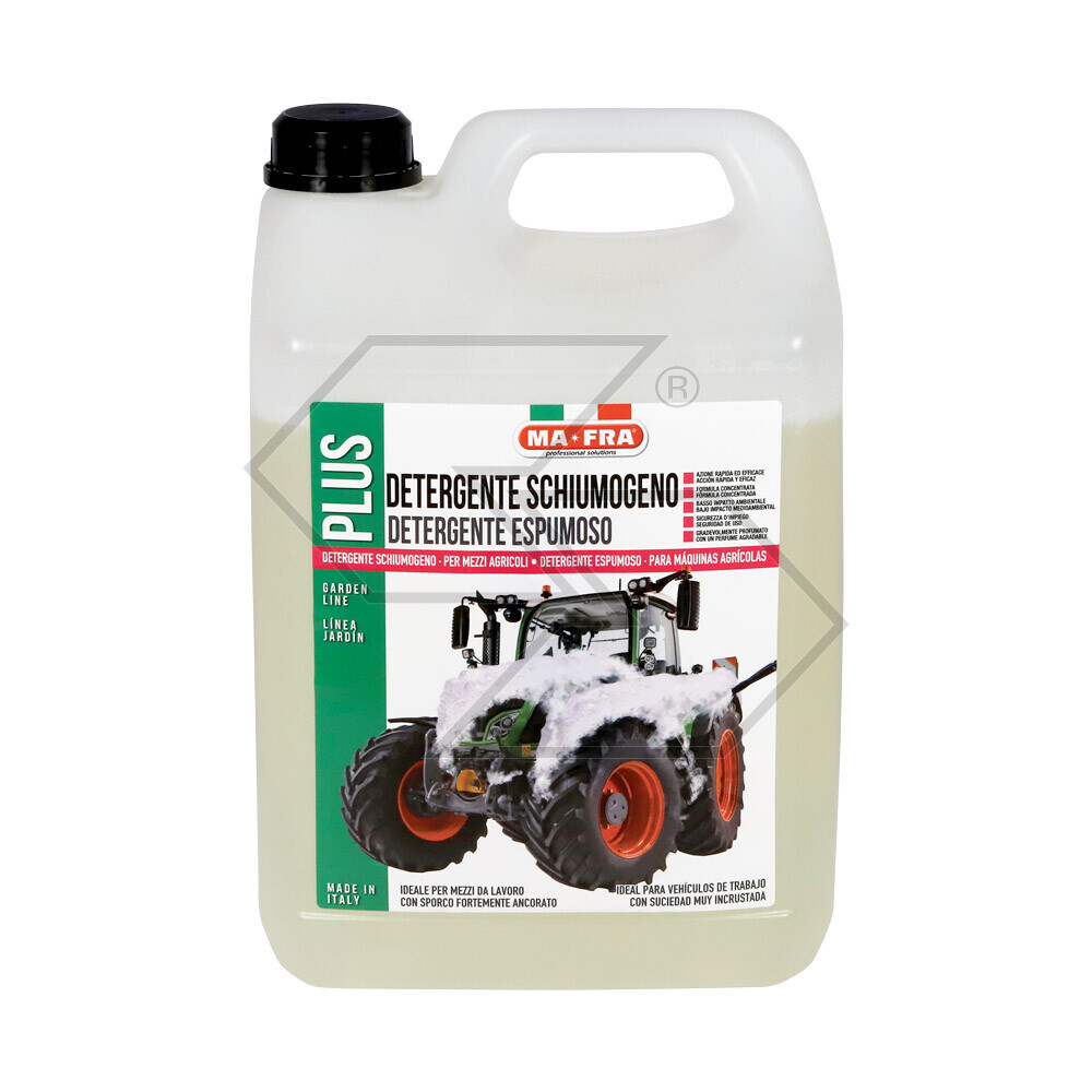Detergente schiumogeno per trattori o macchine da lavoro 4,5 L Detergente schiumogeno per trattori o macchine da lavoro 4,5 L