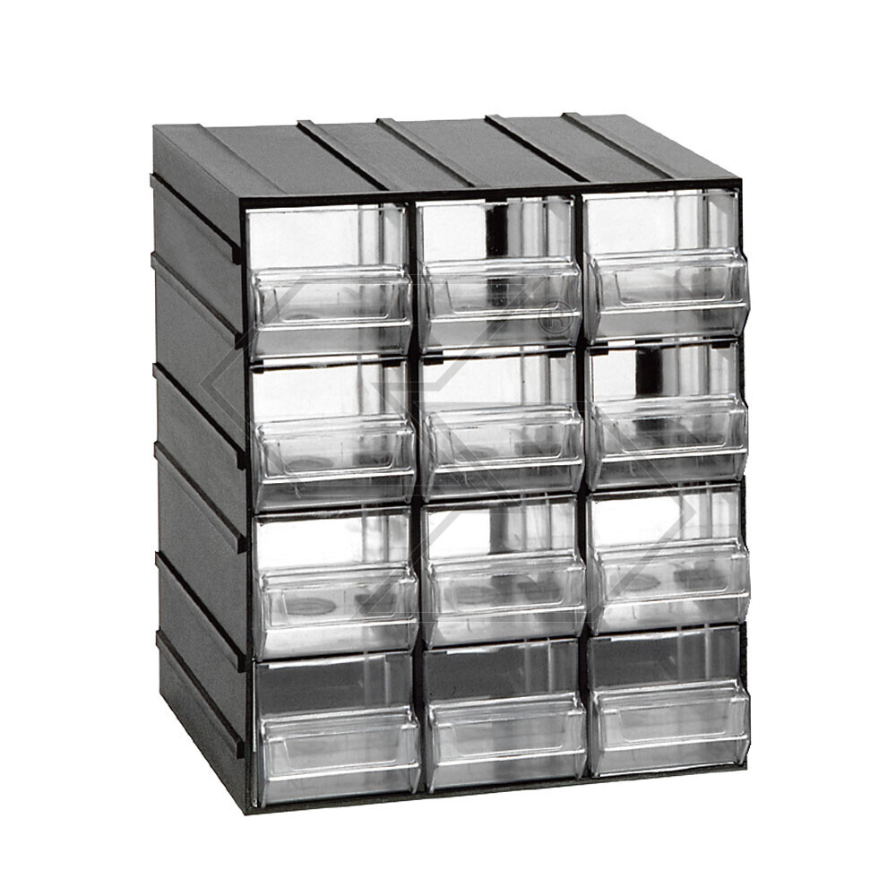 Complete Drawer Units With 12 Drawers