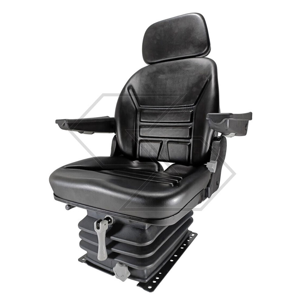 Seat St Plus Tv1 Mecc. Black Pvc Seat St Plus Tv1 Mecc. Black Pvc