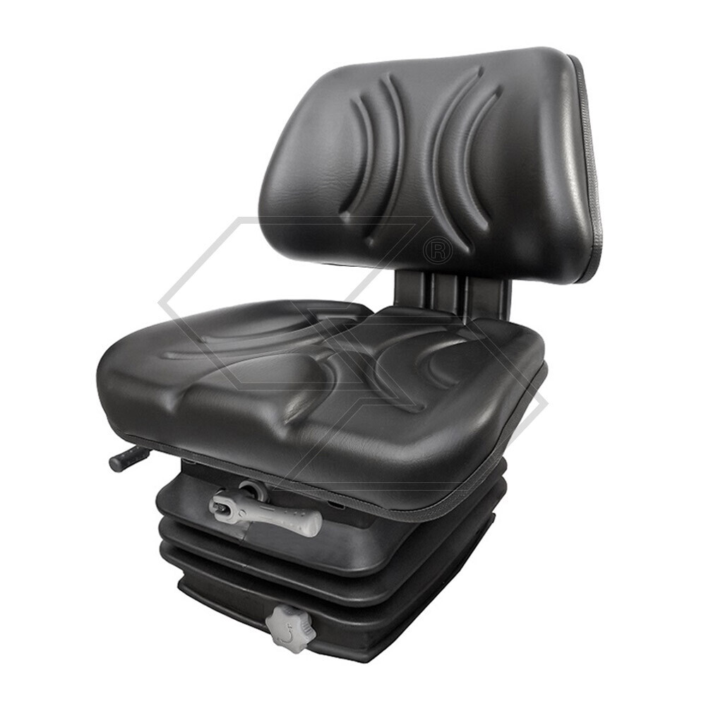 Seat St Plus V07 Mecc. Black Pvc