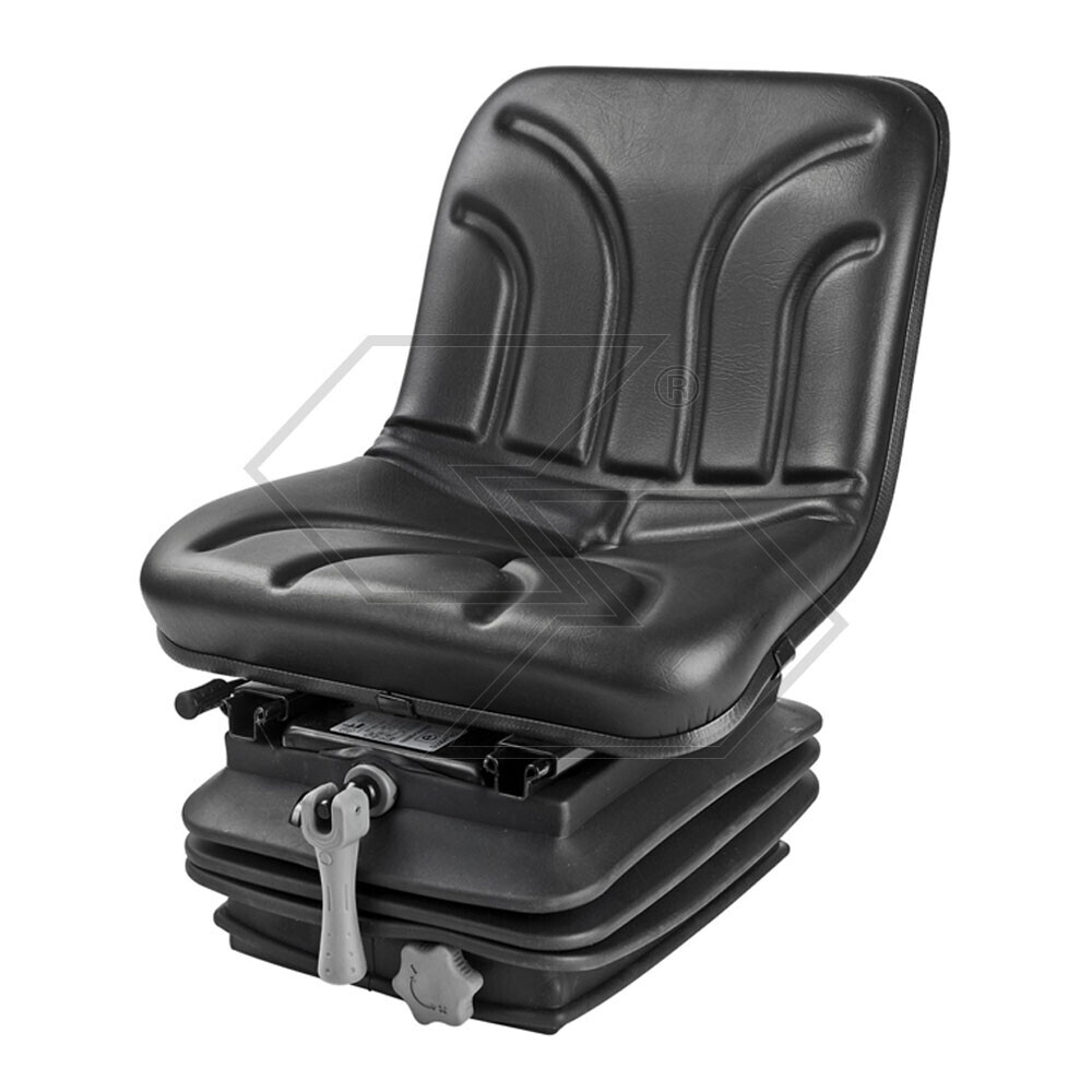 Seat St Plus Gc11 Mecc. Black Pvc Seat St Plus Gc11 Mecc. Black Pvc