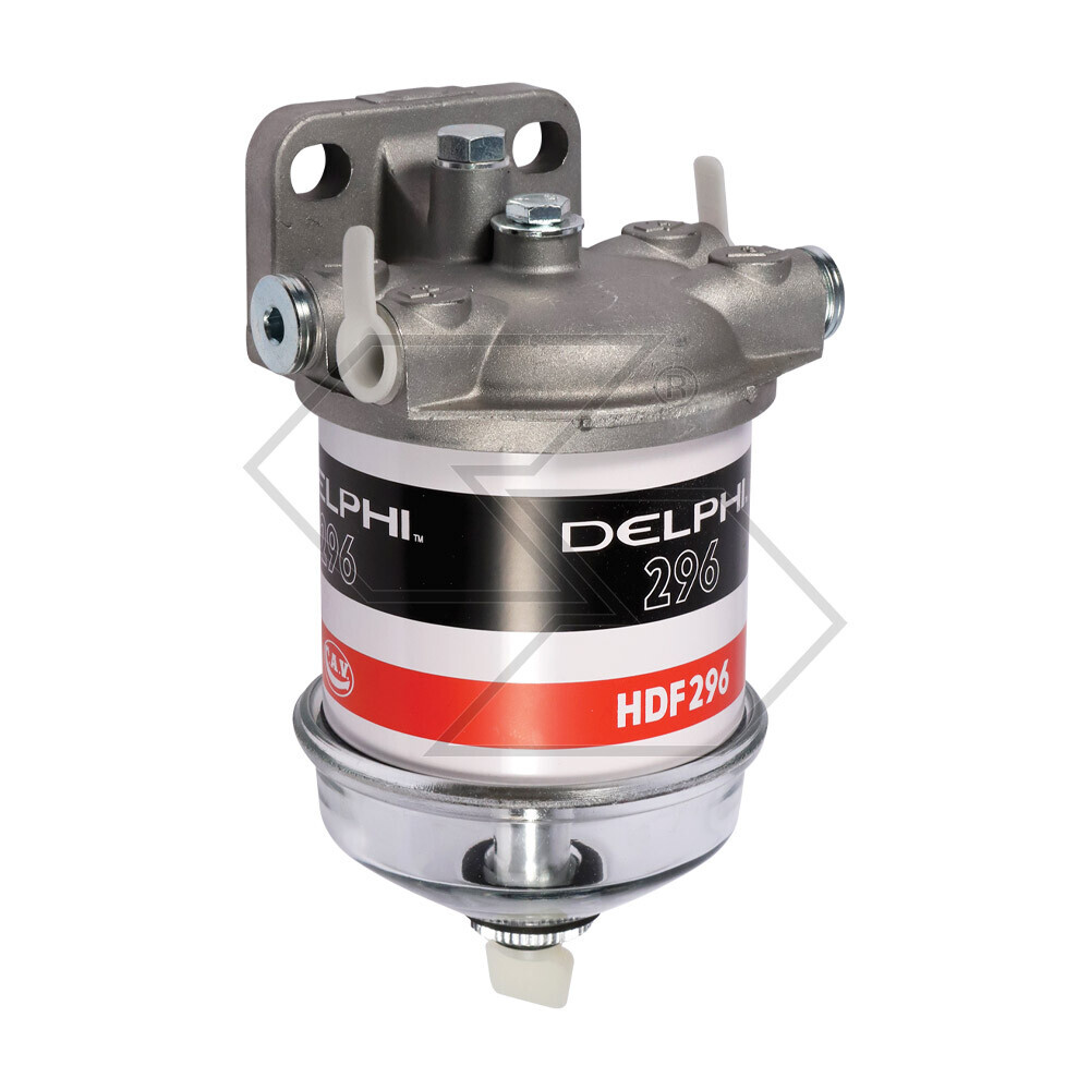 Filtro gasolio con decantatore trasparente - Filettatura: 1/2