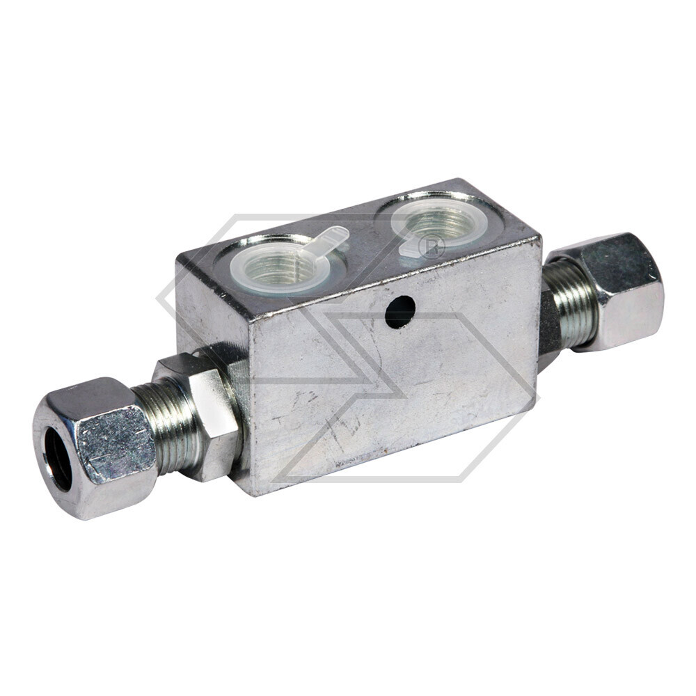Valve Block De Racc. 3/8 ''