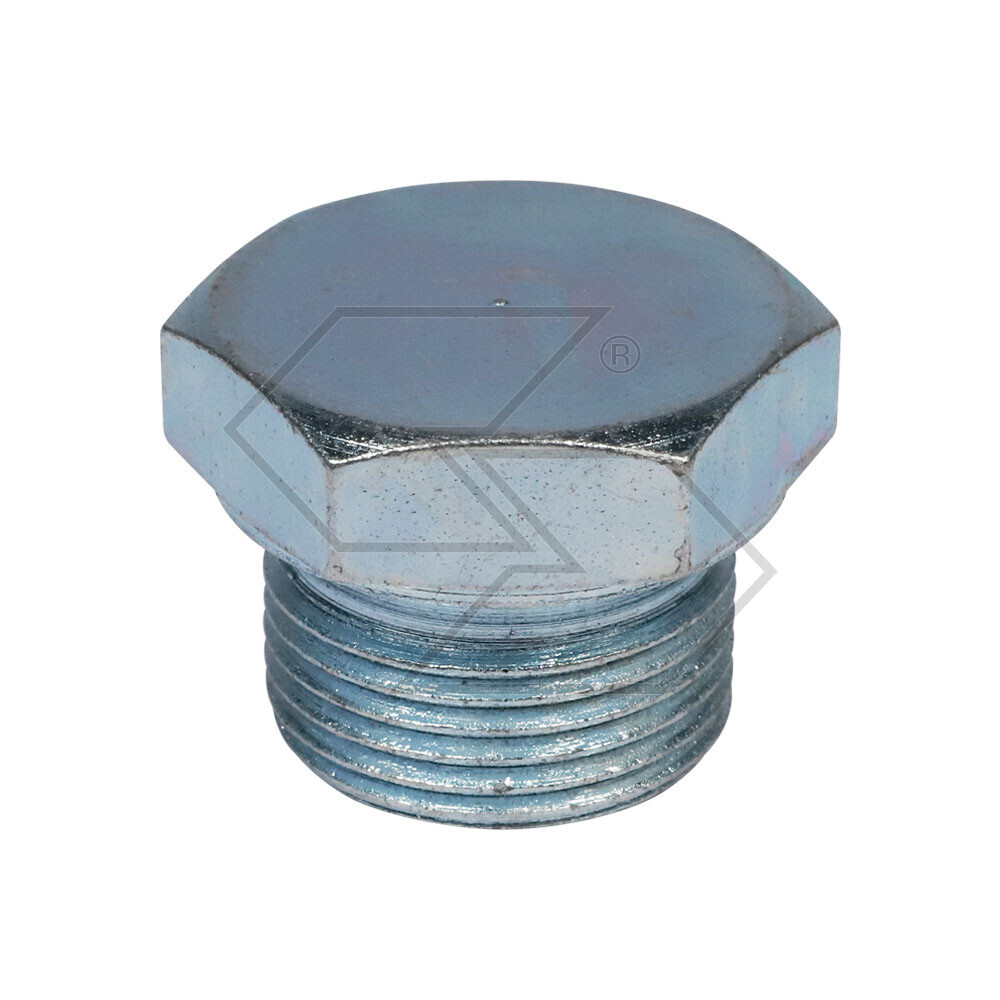 Tappo maschio cilindrico - GAS + metrico 22x1,5 Tappo maschio cilindrico - GAS + metrico 22x1,5