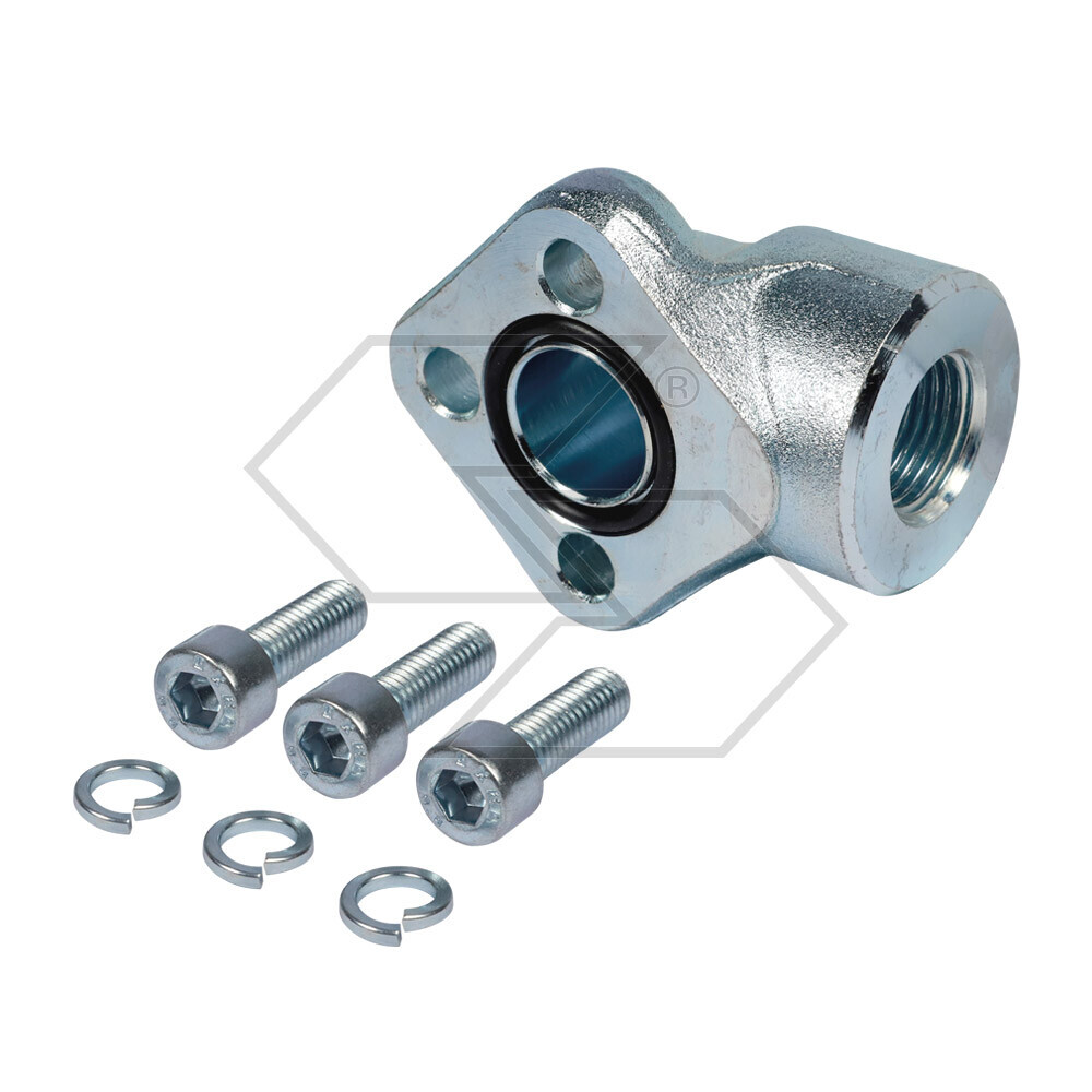 Flanges X Hydr. Pumps 3/8 '' Int.40 Flanges X Hydr. Pumps 3/8 '' Int.40