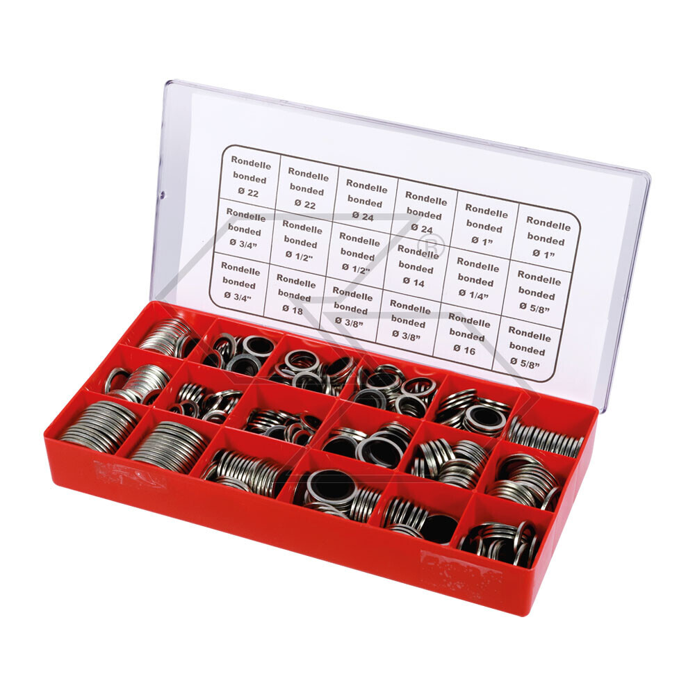 Assortment Of Bonded Gaskets Assortment Of Bonded Gaskets