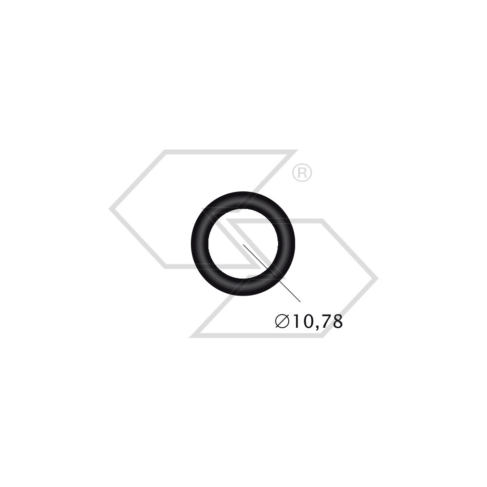 O-ring Ø 10.78 Inches - Section 2.62 O-ring Ø 10.78 Inches - Section 2.62