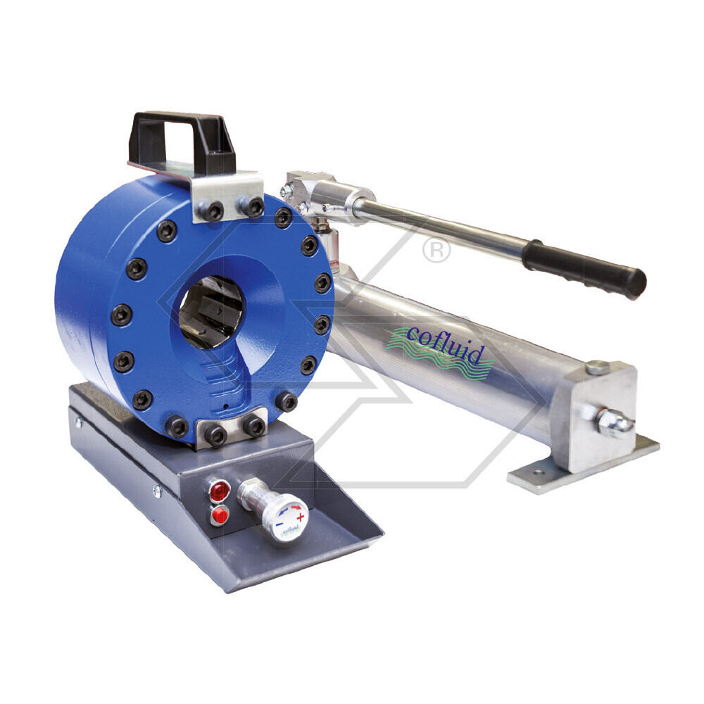 Pressa manuale o pneumatica per tubi oleodinamici O100P2 Pressa manuale o pneumatica per tubi oleodinamici O100P2