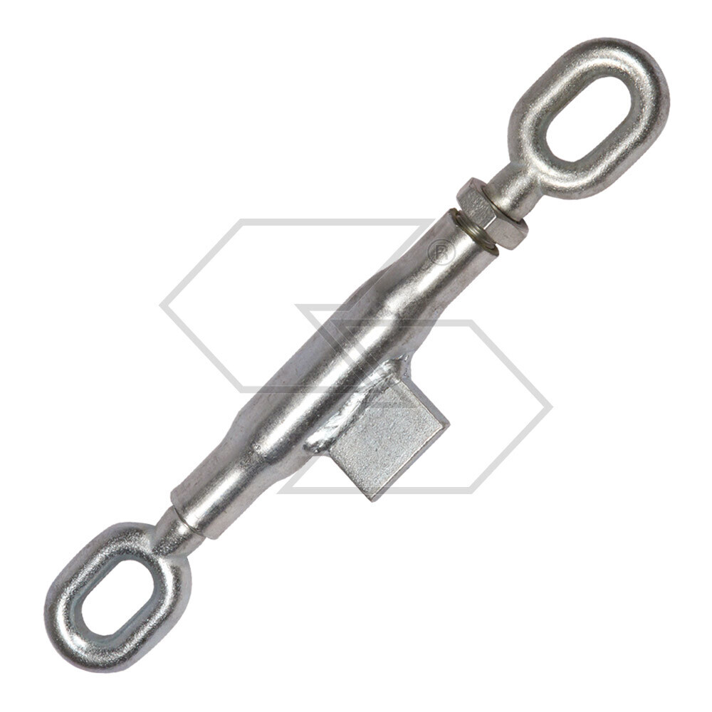 Manicotto completo con piastrino saldato tenditore D.22X2,5