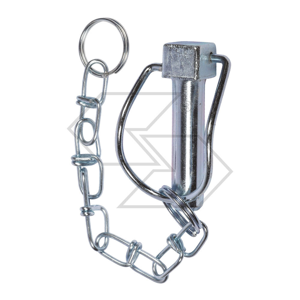 Square Head Pin With Chain D.14