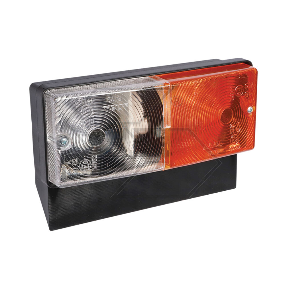 Headlight 45 Degrees 2 Lights Right Headlight 45 Degrees 2 Lights Right