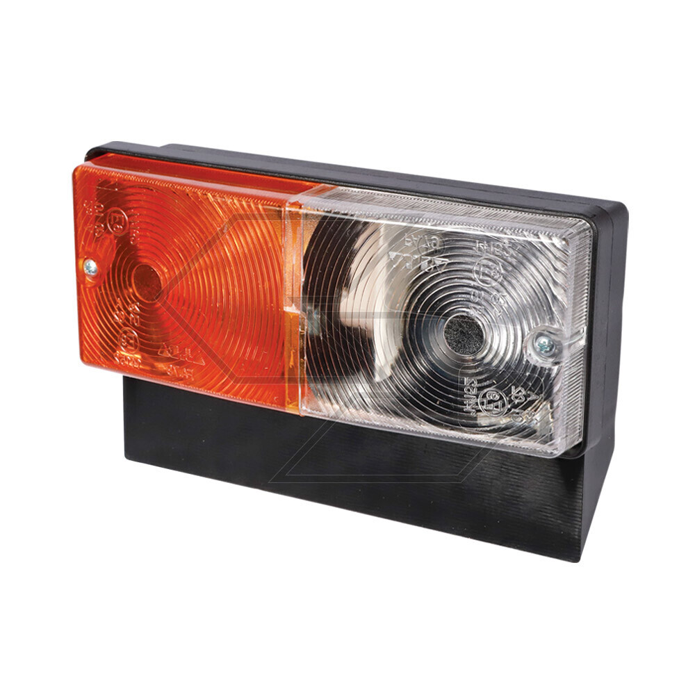 Headlight 45 Degrees 2 Lights Left