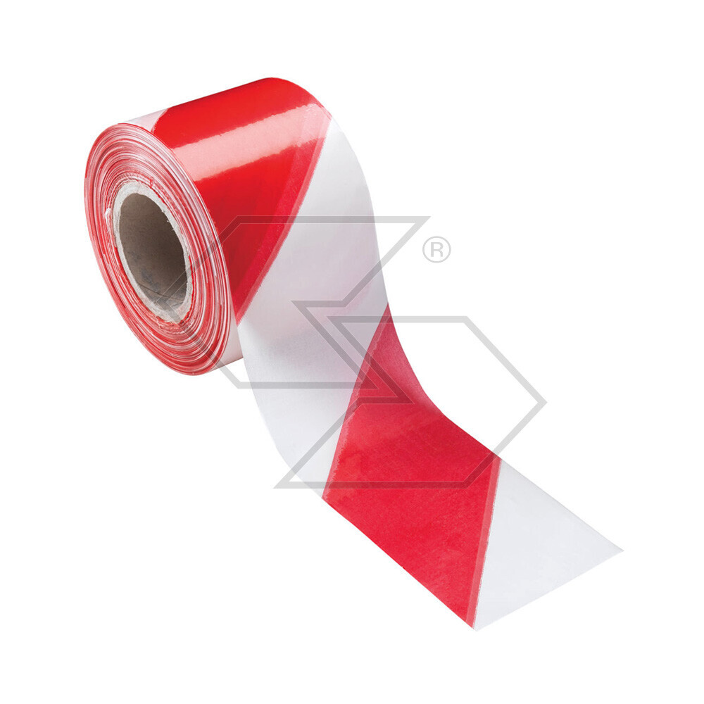 White / Red Adhesive Tape H100 L.11.5m White / Red Adhesive Tape H100 L.11.5m