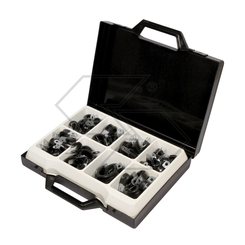 Kit Assort.90pz Rubber Clamps Kit Assort.90pz Rubber Clamps
