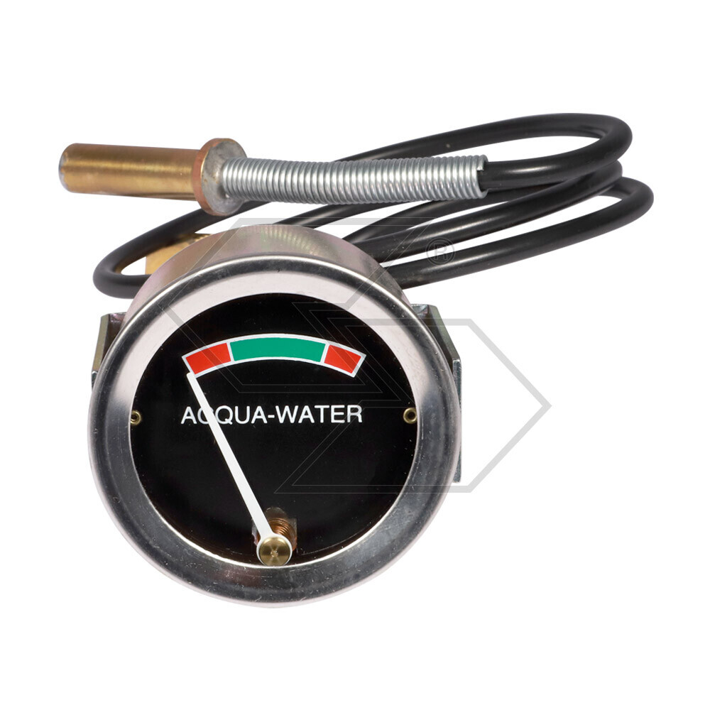 Termometro meccanico temperatura acqua lunghezza capillare mm 1670 Termometro meccanico temperatura acqua lunghezza capillare mm 1670