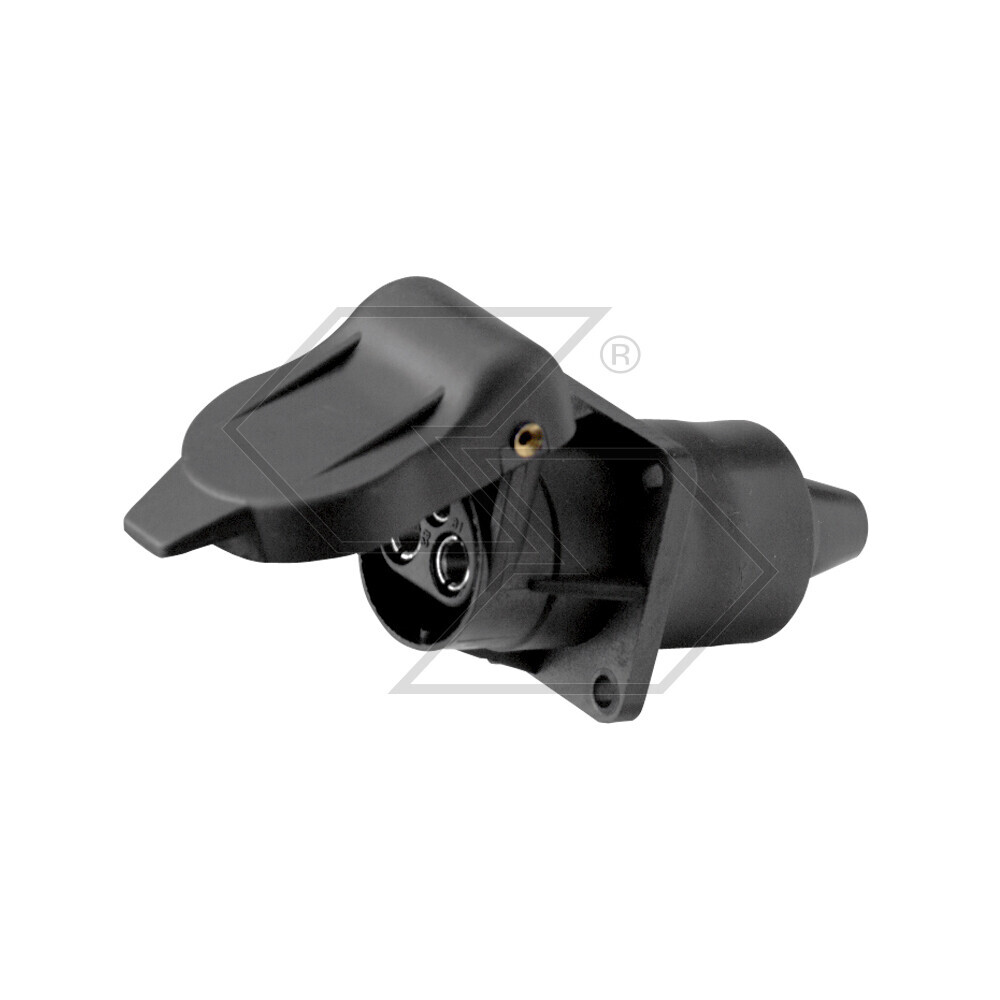 3-way Socket Female Connection With 4-hole Fixing Bracket