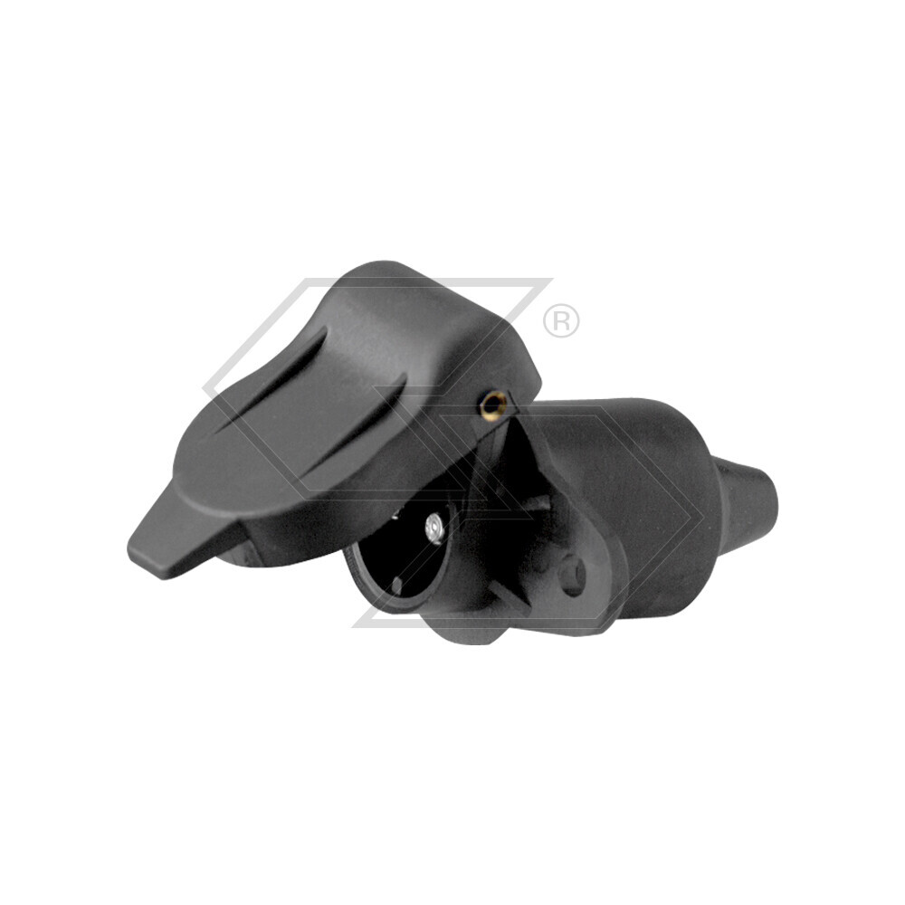 3-way Socket Male Connection With 2-hole Fixing Bracket