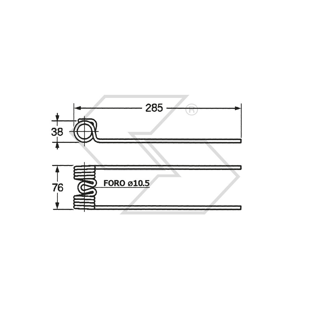 Spring X Bcs Rake D.10 Spring X Bcs Rake D.10