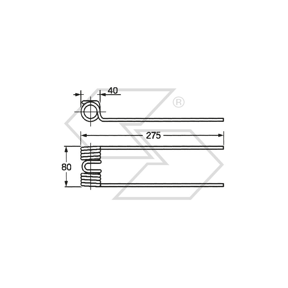 Spring Rake Repossi T.dritto Spring Rake Repossi T.dritto