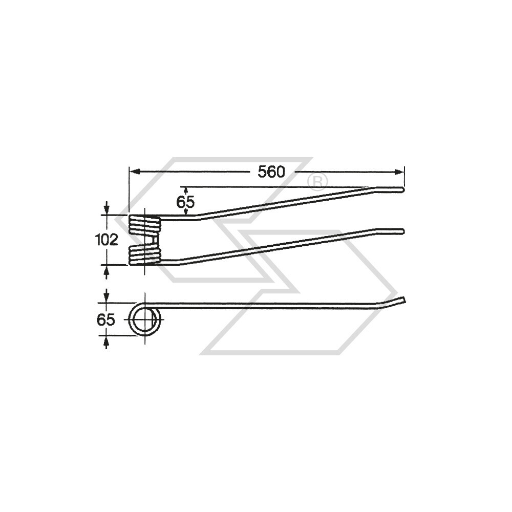Spring Giroand.fiorini Dx Long Type Spring Giroand.fiorini Dx Long Type