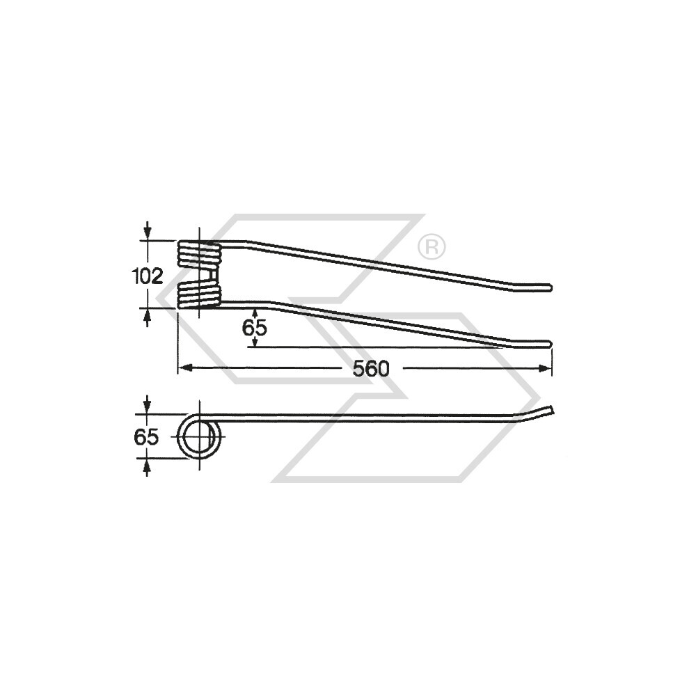 Spring Giroand.fiorini Sx Long Type Spring Giroand.fiorini Sx Long Type