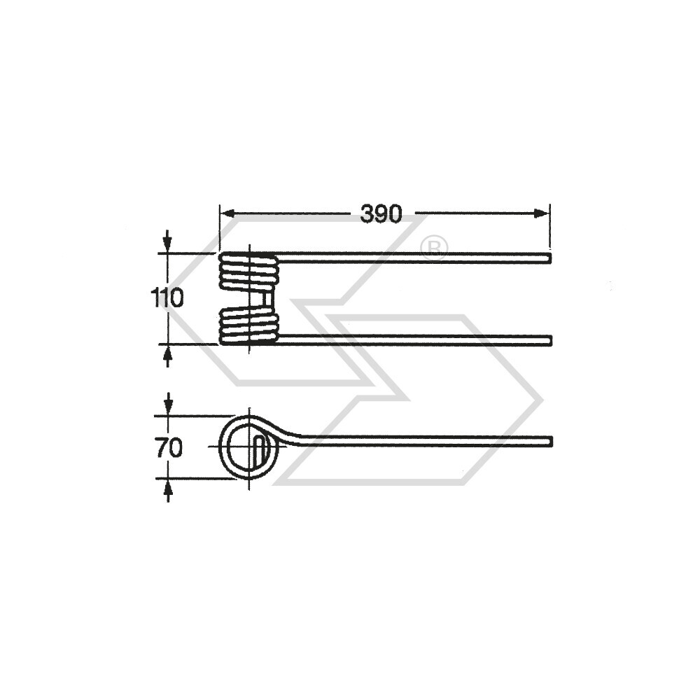Spring X Walker Kuhn Thread D.9,5 Spring X Walker Kuhn Thread D.9,5
