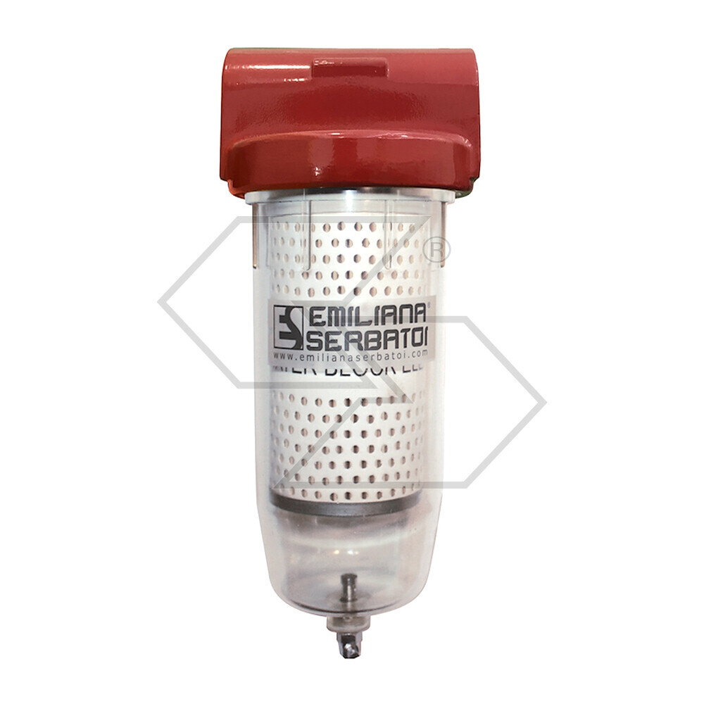 Filtro a cartuccia per diesel e benzina
- Attacchi 1