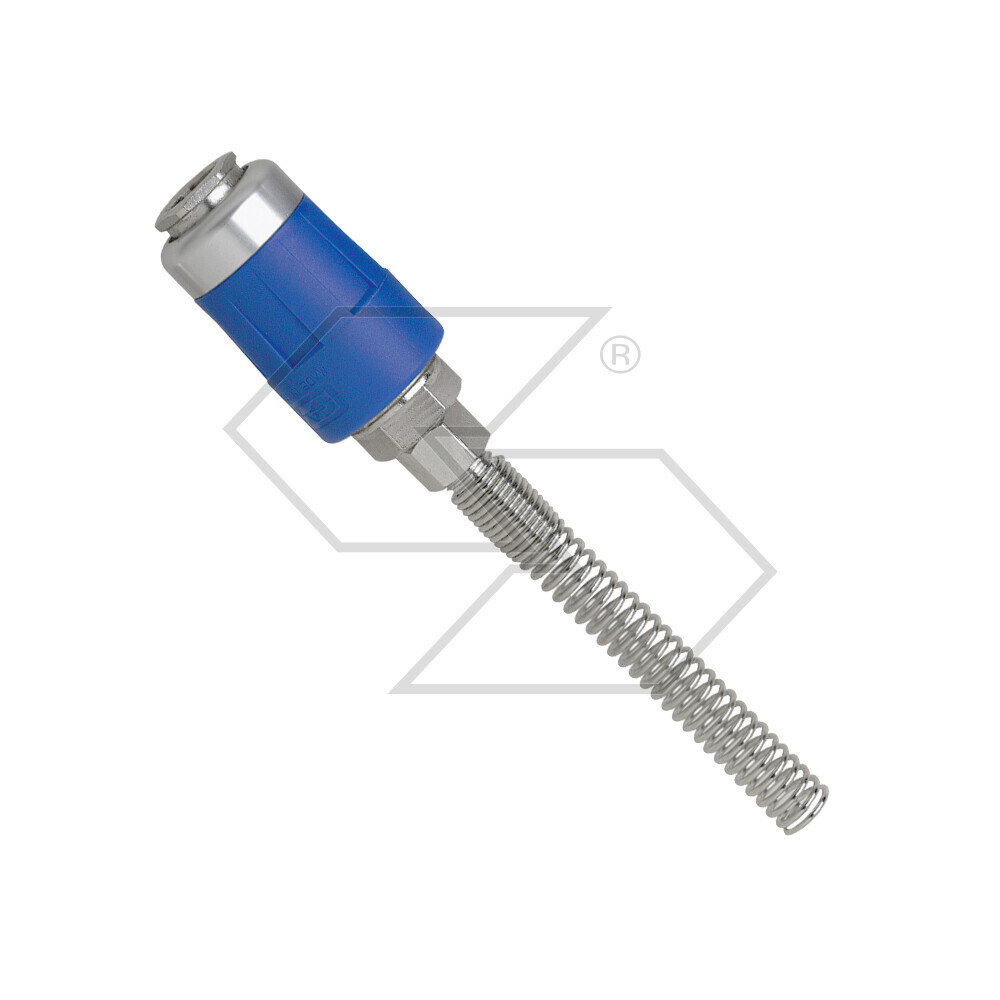Rubinetti rapidi a sfera con attacco per tubi Rilsan e poliuretano Serie Airblock 6 x 8 mm Rubinetti rapidi a sfera con attacco per tubi Rilsan e poliuretano Serie Airblock 6 x 8 mm
