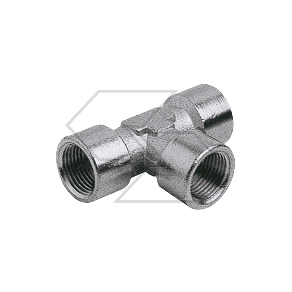 T-junction 1/8 Fem-fem-fem T-junction 1/8 Fem-fem-fem