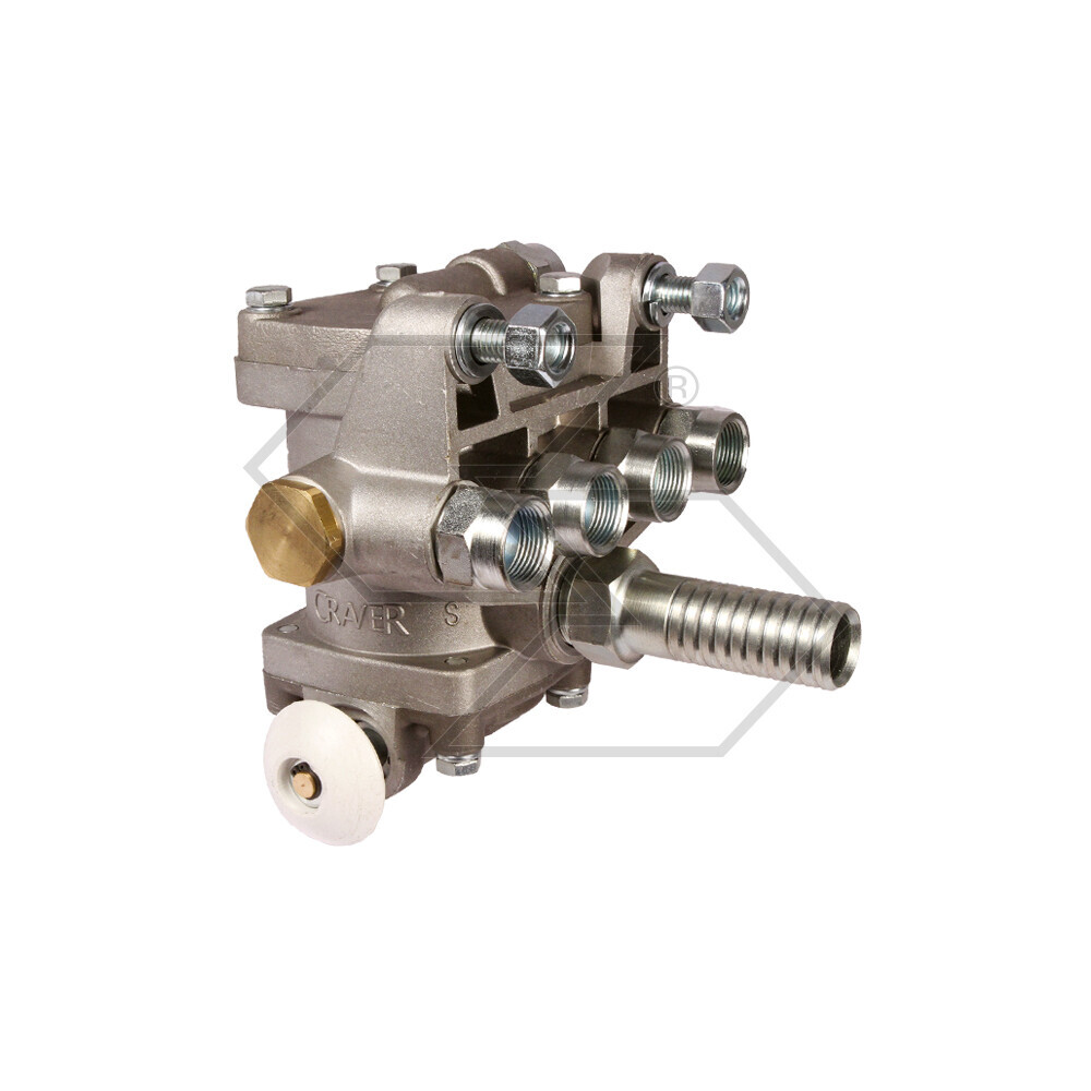 Servodistributore con rubinetto per frenatura pneumatica Craver Servodistributore con rubinetto per frenatura pneumatica Craver