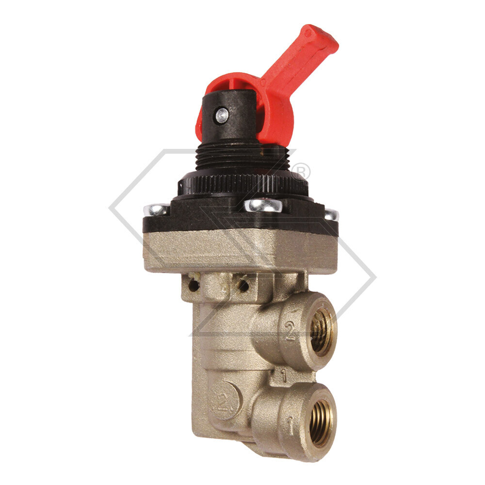 Deviatore a ghiera ad una via Deviatore a ghiera ad una via