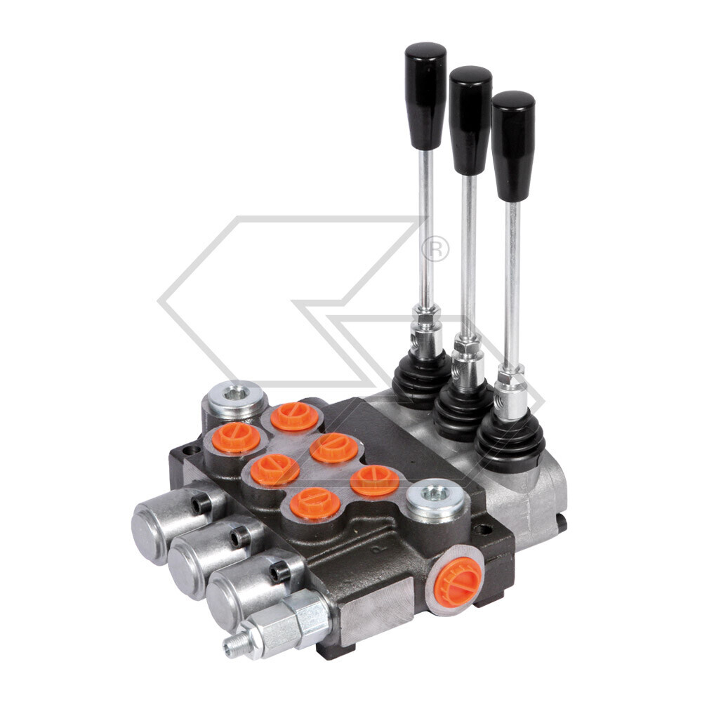 Distributor 3 Levers D.e.1 Flot + Rite