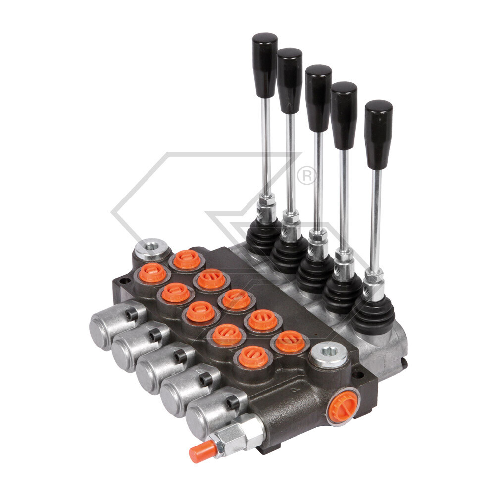 Distributor 5 Levers D.e. Stand.40l.