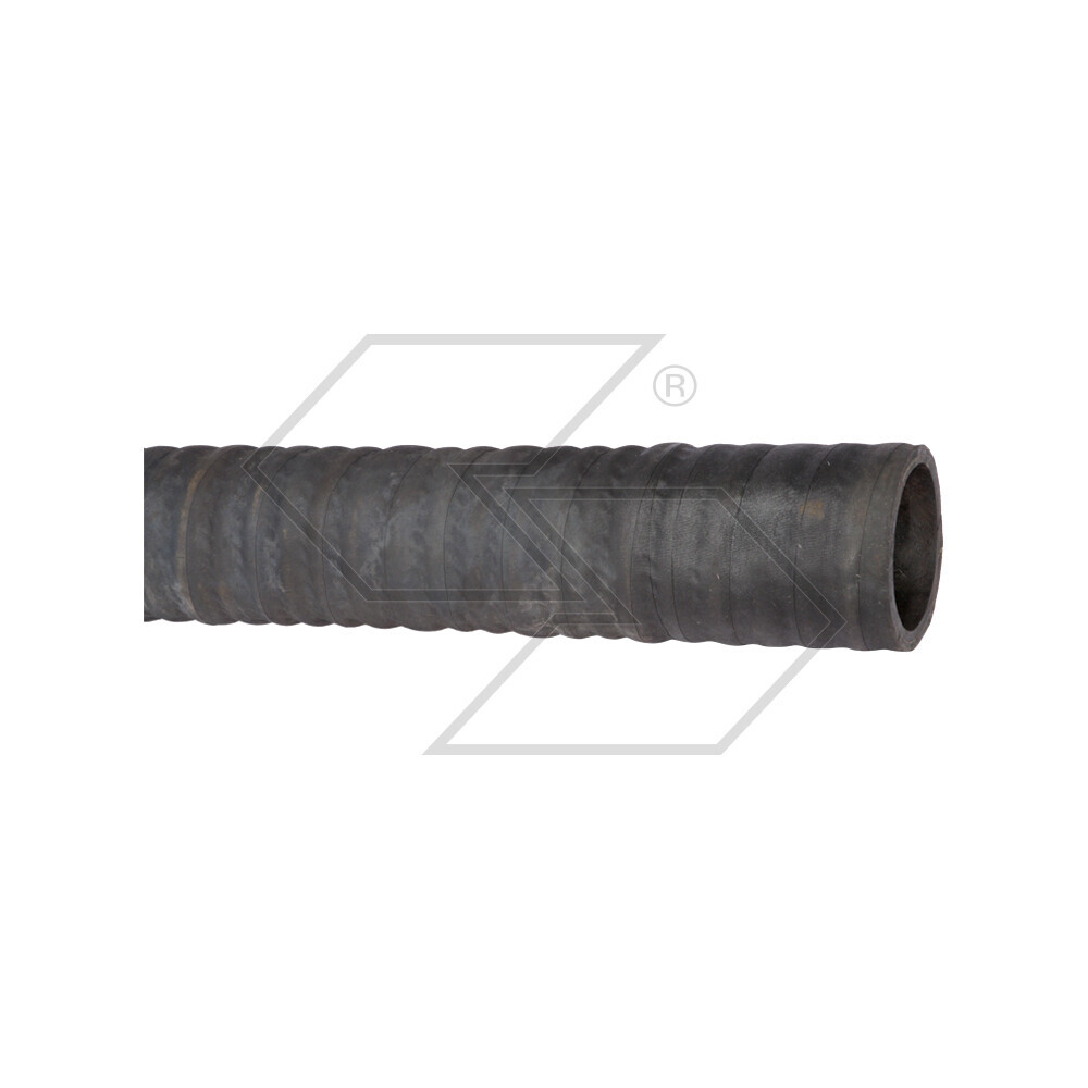 Tubo di aspirazione in gomma nero D120 DA 2 m Tubo di aspirazione in gomma nero D120 DA 2 m