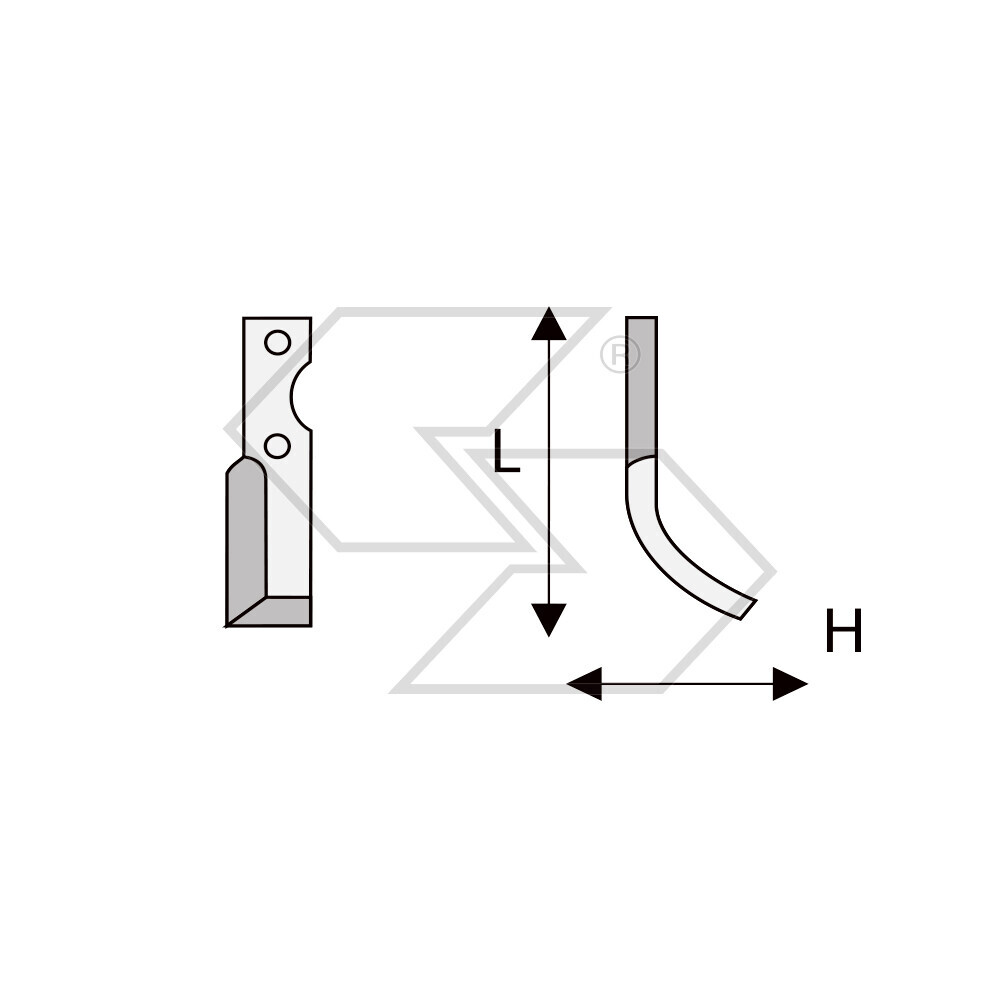 Hoes For Benassi Rl75 Curve Hoes For Benassi Rl75 Curve