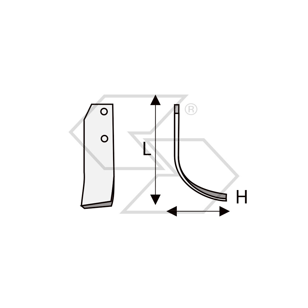 Hoes X Carraro A. Super Carrarino
