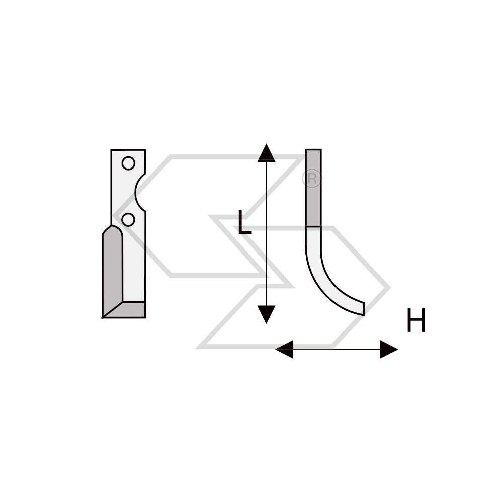 Zappetta Pasbo Tipo 93 / G 11 Curva Zappetta Pasbo Tipo 93 / G 11 Curva