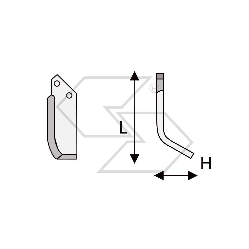 Hoes For Pasquali 591/901 Short Hoes For Pasquali 591/901 Short