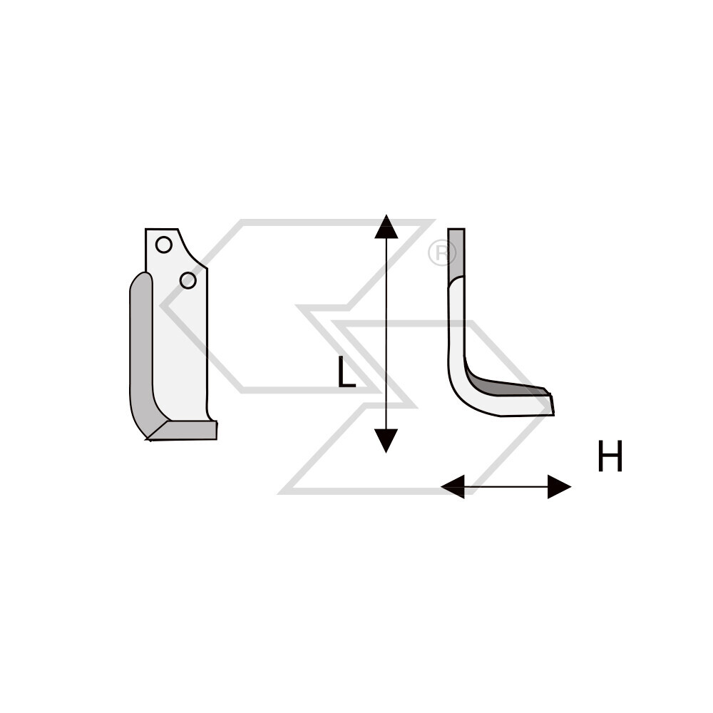 Hoes For Male Mod. A-e-h Square