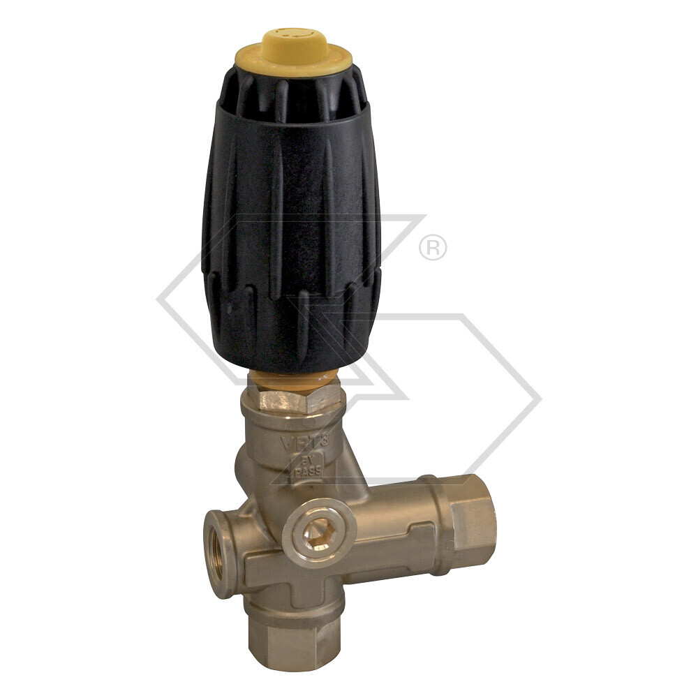 Valvola di regolazione con by-pass VRT3 giallo