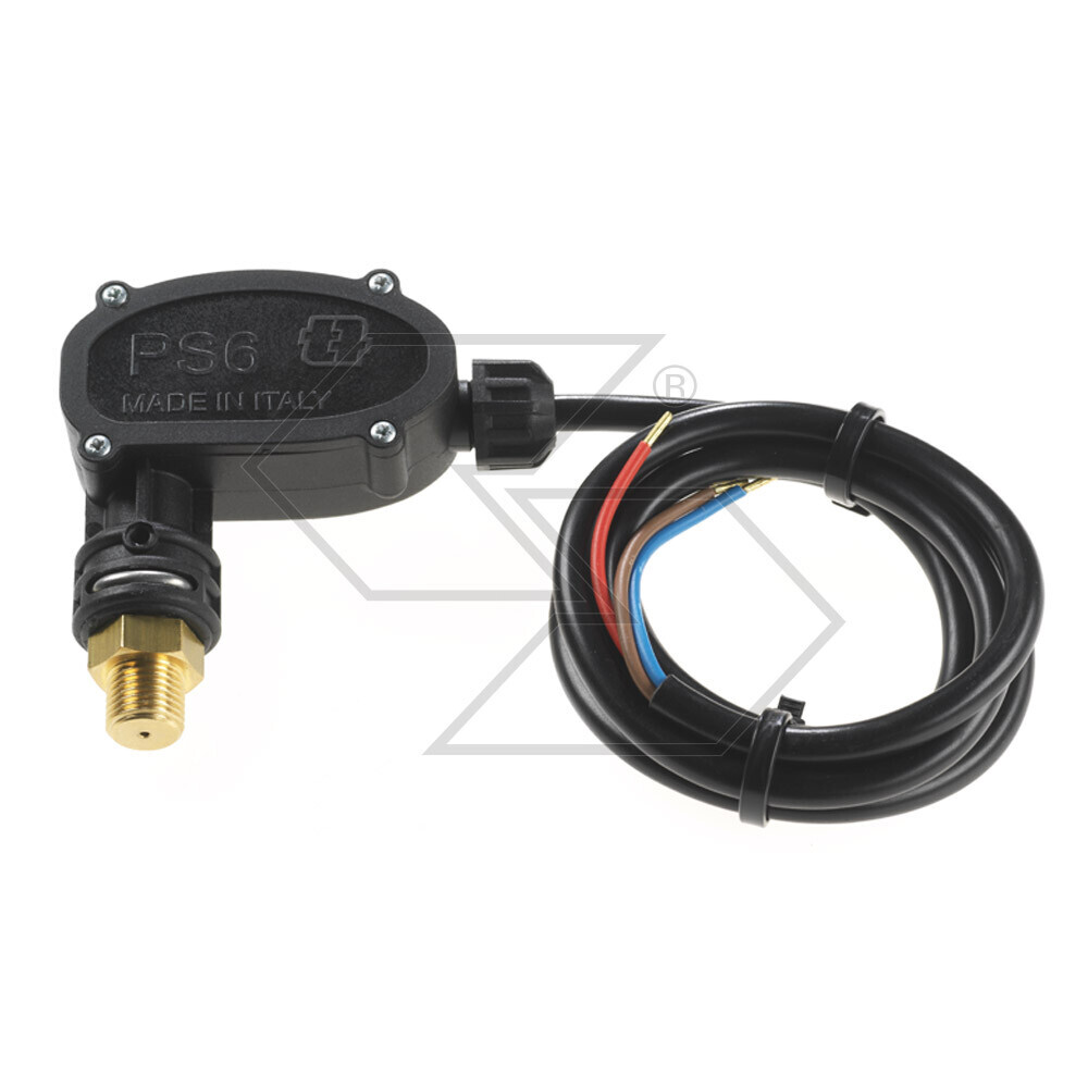 Pressostato PS6 G 1/4 M Rosso