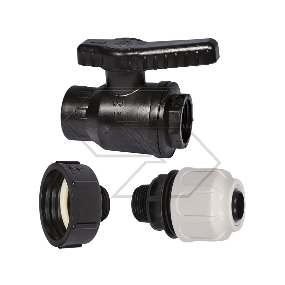 Kit raccordo adattatore per cisterne raccordo rapido Kit raccordo adattatore per cisterne raccordo rapido