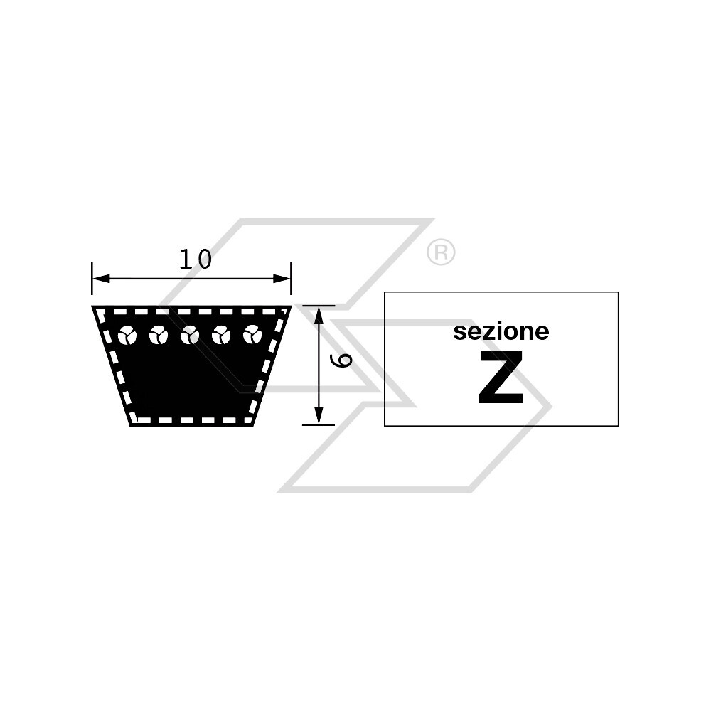 Rubber Belt Type Z49