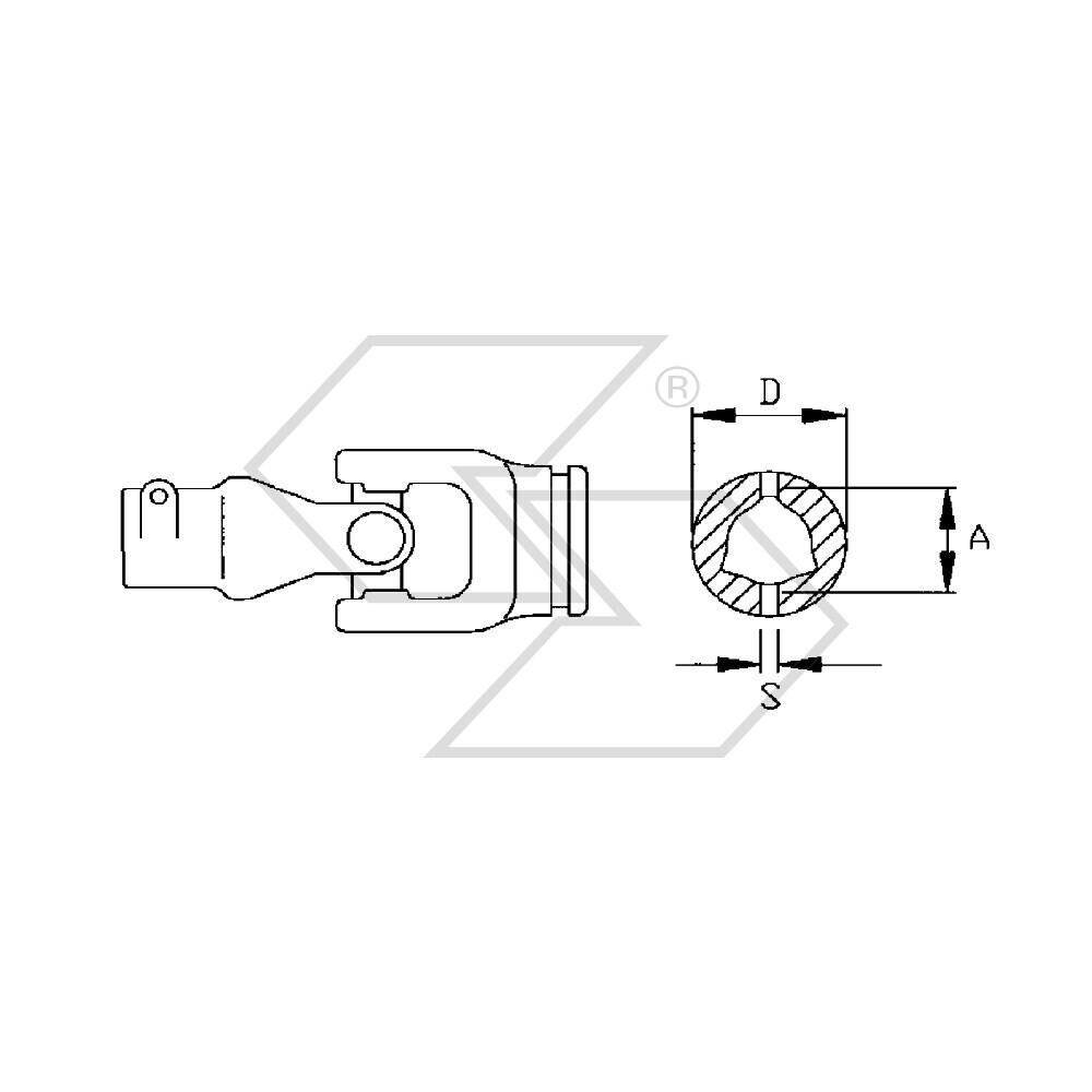 Giunti con pulsante per tubo interno cat. 8V Top quality