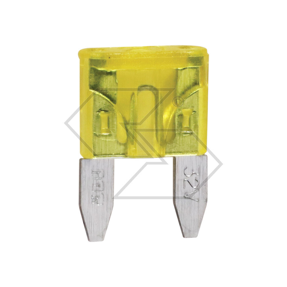 Yellow Mini 20a Lamellar Fuse